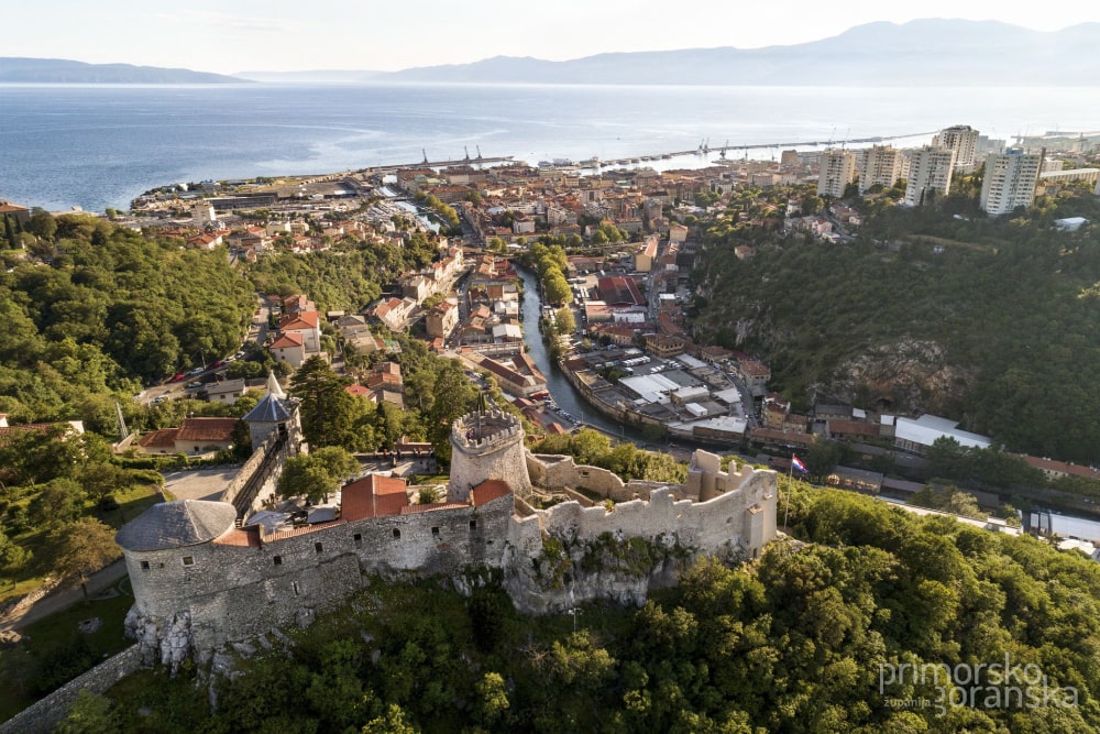 Rijeka panoramic view